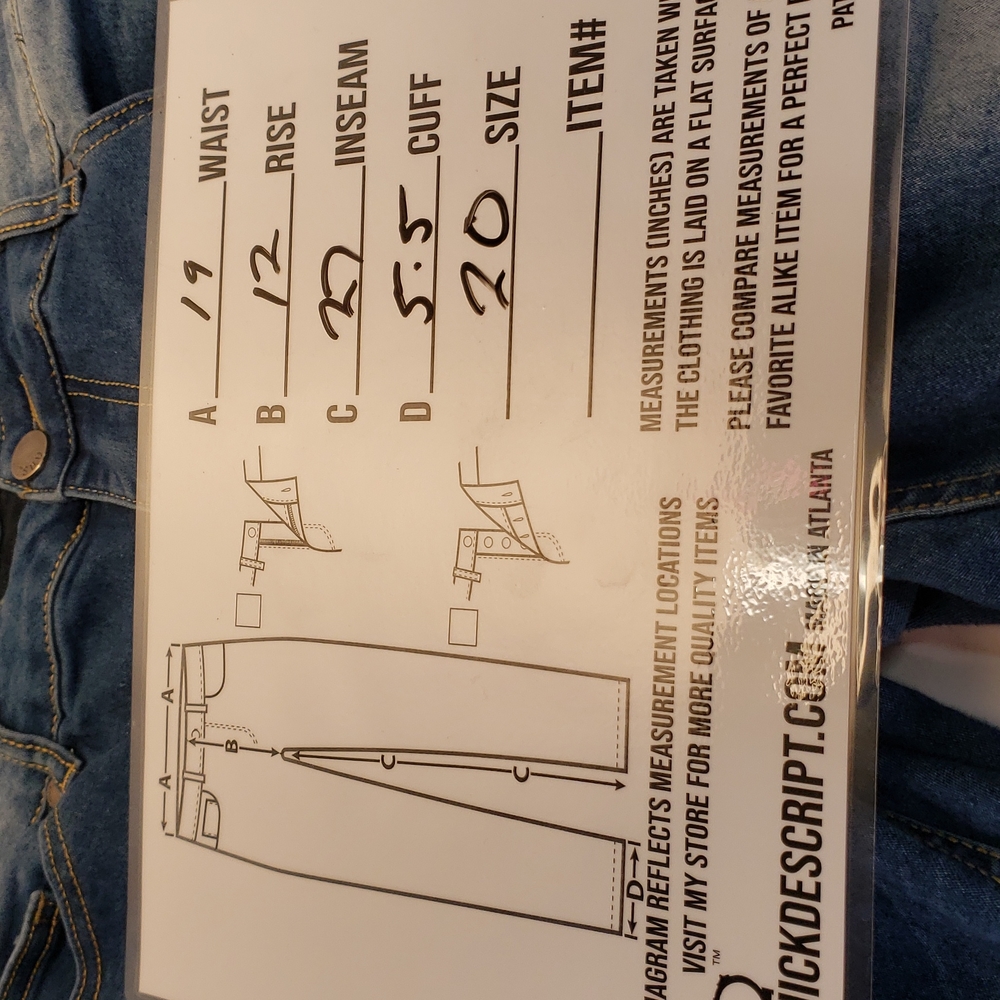 Size 20 the style between us distressed skinny jeans    F9 - Picture 7 of 8